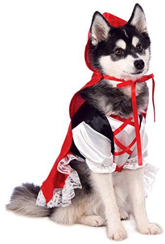 Rubie's Red Riding Hood Pet Costume, Medium, Multicolor (580245 M) von Rubie's