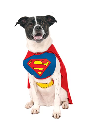 Rubie's 887892S Offizielles Superman Hundekostüm, Größe S Halloween von Rubie's