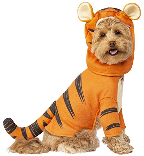 Rubie's Unisex-Erwachsene Disney: Winnie Puuh Tigger Haustierkostüm Partyartikel Tigger S Hals 12 Girth 17 Back 11 US von Rubie's