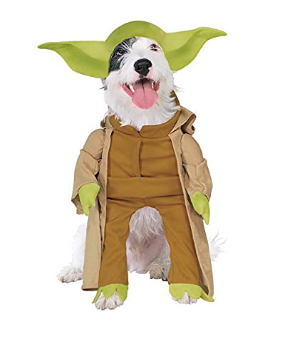 Rubie's 887893L Offizielles Star Wars Yoda Hundekostüm, Größe L Halloween von Rubie's