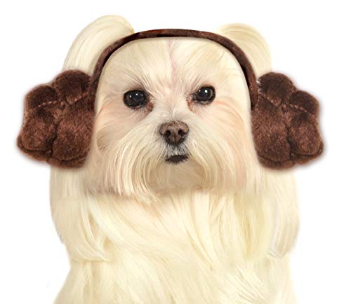 Star Wars Hunde-Stirnband Prinzessin Leia Bit, Größe M und L von Rubie's