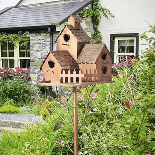 Deko Vogelhaus zum Aufhängen,Dekorationen für Vogelhäuschen, Gartendekorationen,Natur,Vogelfutterhaus (Natur) von Rubu22a