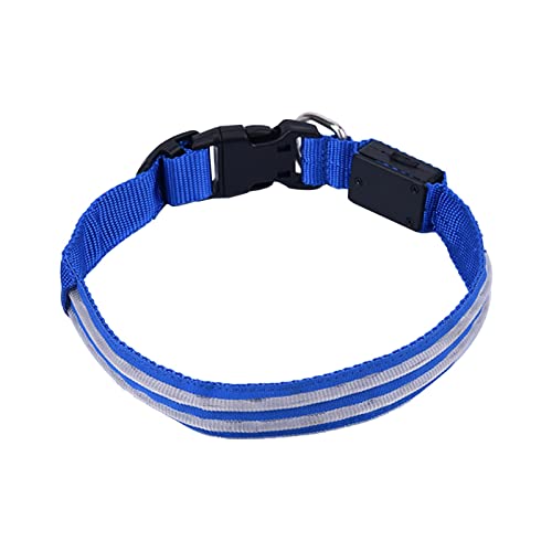 Rubu22a leuchthalsband Hund hundehalsband Leuchtend Hunde leuchthalsband Hund led Halsband für Hunde hundeleuchthalsbänder leuchthalsband leuchtband Hund (B1-Blue, S) von Rubu22a