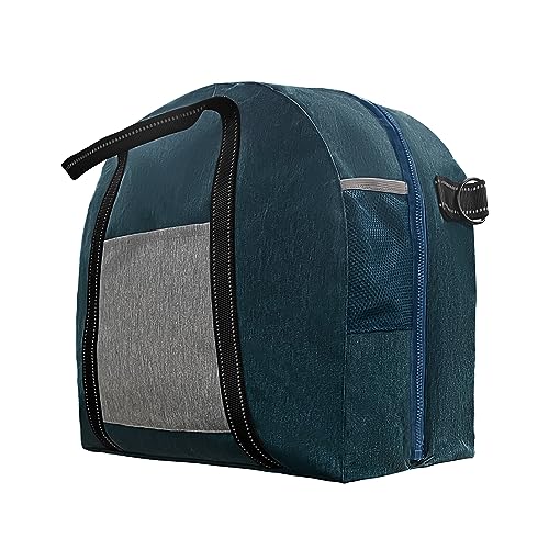 Tragbares Hundebett Mittelgroße Hunde – Faltbares Hundebetten Aus Oxford-Stoff Waschbar Mit pp-Baumwollefüllung (70 X 50 X 8 cm) Dog Bed Für Im Freien Autos, Camping Reisen Hundekissen von Rucener