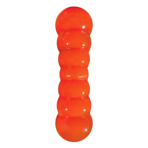 Ruff Dawg Dawg-Buster Kauspielzeug für Hunde, 20,3 cm, verschiedene Farben, hergestellt in den USA, schwimmt, Vollgummi von Ruff Dawg