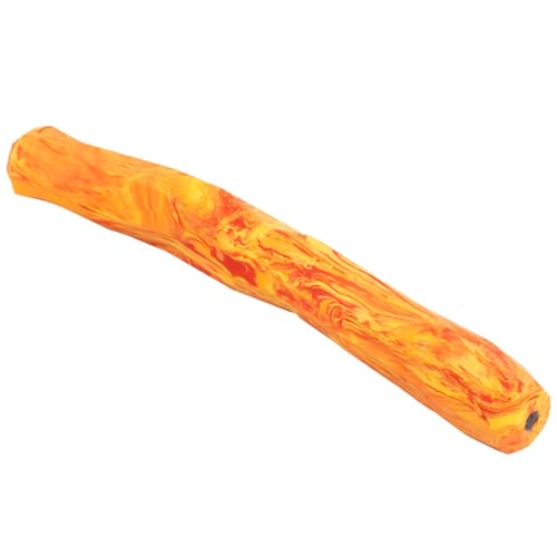 Ruffwear, Gnawt-a-Stick Langlebiges Hundespielzeug, Salamander-Orange von Ruffwear