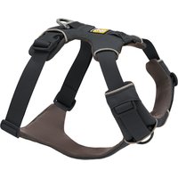 Ruffwear Front Range Hundegeschirr, Basalt Gray - Brustumfang 56 - 69 cm, B 24 mm (Größe S) von Ruffwear