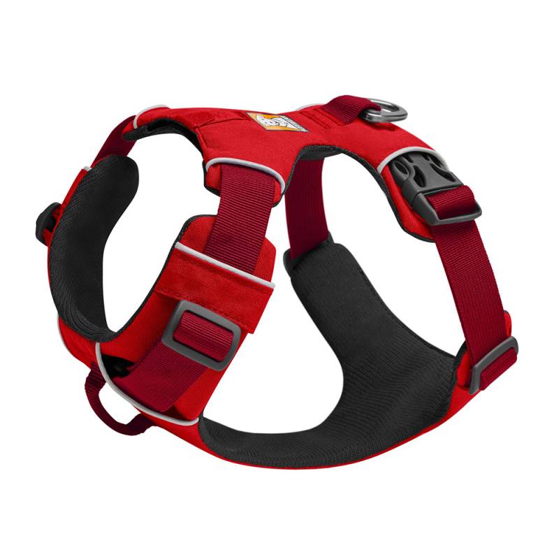 Ruffwear Front Range Hundegeschirr, Red Canyon - Größe S: 56 - 69 cm Brustumfang, 24 mm breit von Ruffwear