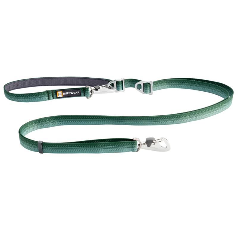 Ruffwear Führleine Switchbak™ Leash river rock green, Breite: ca. 2 cm, Länge: ca. 79 - 210 cm von Ruffwear