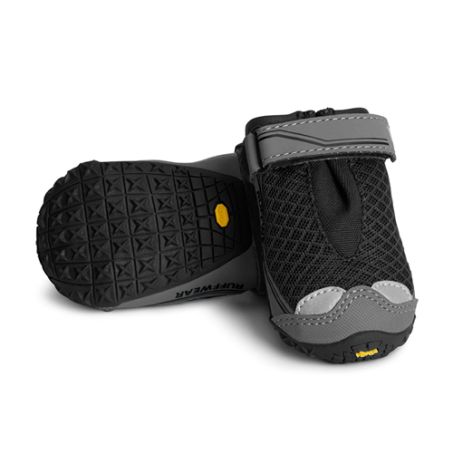 Ruffwear Grip Trex Boots - L - Obsidian Black - 2er Set von Ruffwear