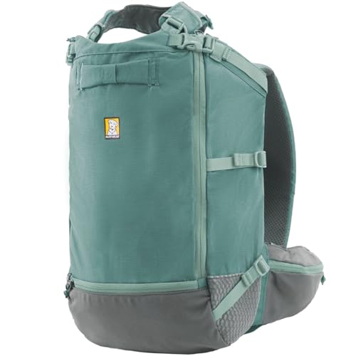 Ruffwear Hitch Hiker Dog Backpack River Rock Green S von Ruffwear