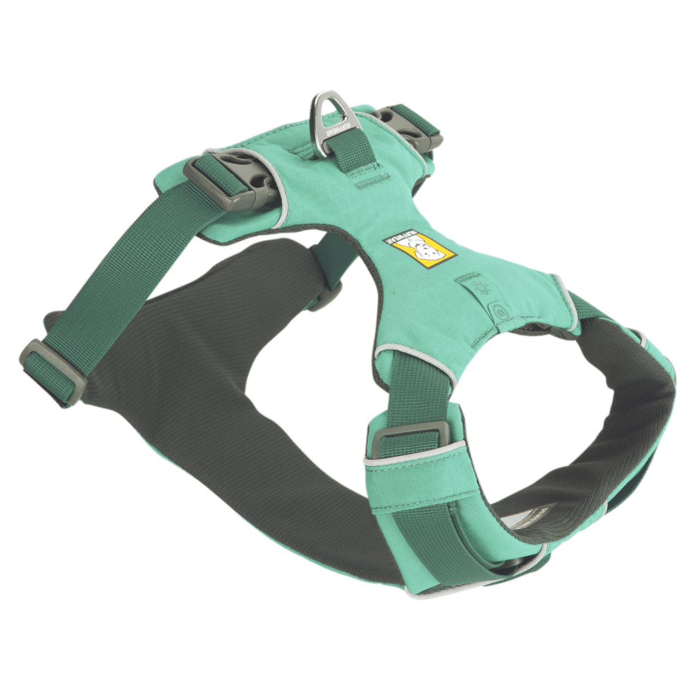 Ruffwear Hundegeschirr Front Range™ Harness aurora teal, Gr. S, Breite: ca. 2,5 cm, Brustumfang: ca. 56 - 69 cm von Ruffwear