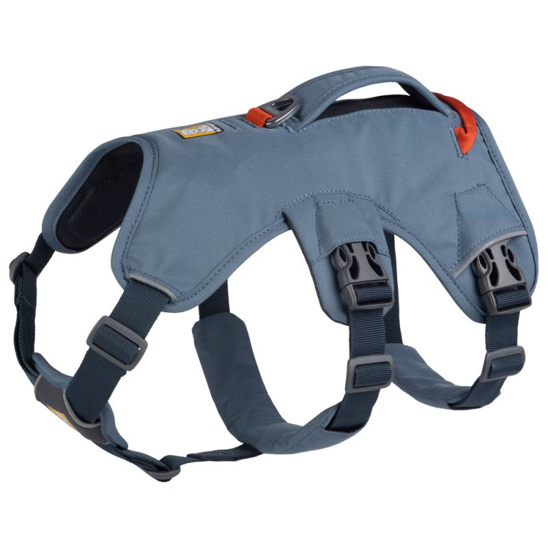 Ruffwear Hundegeschirr Web Master™ Harness slate blue, Gr. XXS, Brustumfang: ca. 33 - 43 cm von Ruffwear