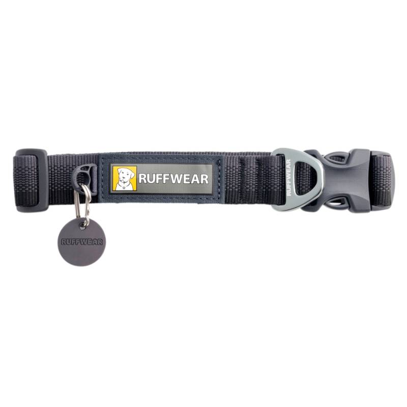 Ruffwear Hundehalsband Front Range™ Collar basalt gray, Gr. 51cm-66cm, Breite: ca. 2,5 cm, Länge: ca. 51 - 66 cm von Ruffwear