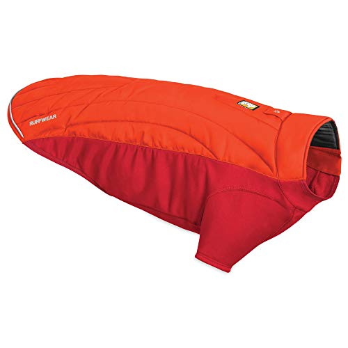 Ruffwear Powder Hound Hundemantel, Sockeye red, XL (91-107cm) von RUFFWEAR