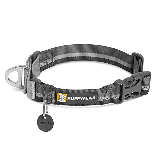 RUFFWEAR - Web Reaction Collar, Granite Grey, 11"-14" von RUFFWEAR