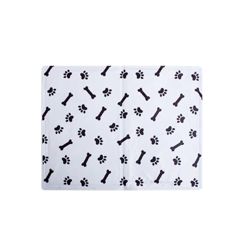 Ruhnjyg Kühlmatte für Hunde, Kühlmatte für Haustiere, Ungiftiges Gel-Selbstkühlende, Matte für Hunde und Katzen, Pet Cooling Mat Hund Cooler Pad für Kisten, Zwinger und Betten 40x50 von Ruhnjyg