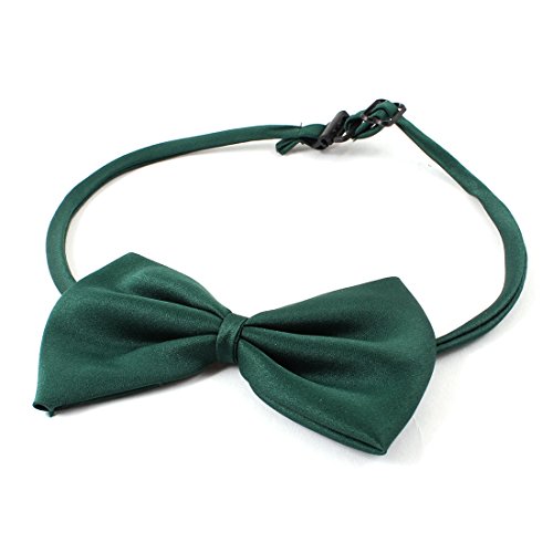 Ruilogod Pet verstellbaren Riemen Bowknotform Halsband Dark Green von Ruilogod