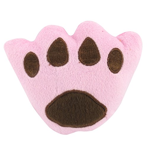 Ruilogod Plüsch Paw Design Pet Dog Kliming Squeeze Spielzeug Rosa von Ruilogod