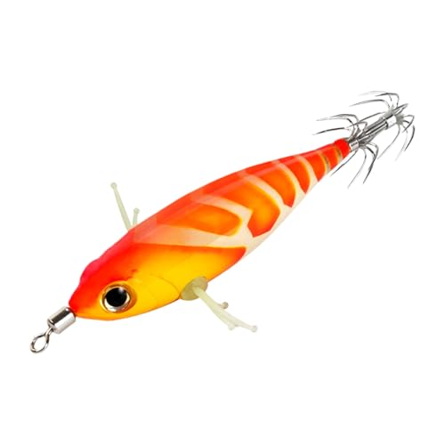 Köder Für Tintenfischangeln - Leuchtköder für Tintenfisch und Oktopus | Schwimmköder Imitation Realist. fluoreszierender Angelköder für Enthusiasten Anfänger Köder Für Tintenfischangeln - Leuchtköder für Tintenfisch und Oktopus | Schwimmköder Imitation Realist. fluoreszierender Angelköder für Enthusiasten Anfänger von Ruilonghai