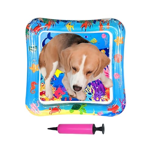 Ruilonghai Wassermatte Für Babys,Indoor Erfrischungsunterlage - Faltbare Kühlende Interaktive Waschbare Sinnesmatte Für Drinnen & Draußen Tiere Welpen Katzen Wasserspaß Ruilonghai Wassermatte Für Babys,Indoor Erfrischungsunterlage - Faltbare Kühlende Interaktive Waschbare Sinnesmatte Für Drinnen & Draußen Tiere Welpen Katzen Wasserspaß von Ruilonghai