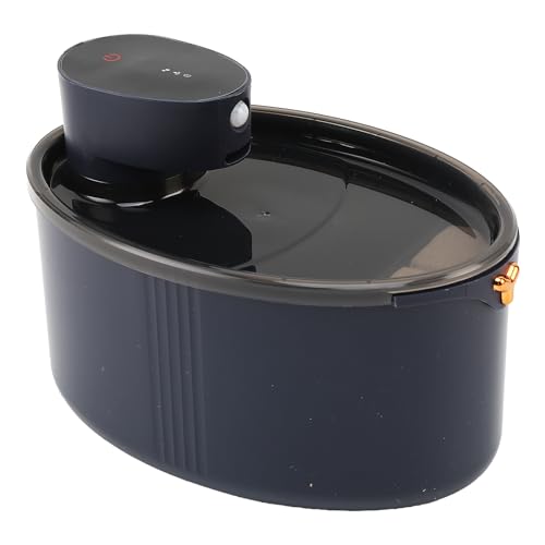 Ruiqas 84Oz/ 2 5 L Katzen Wasser Brunnen 4000Mah Akku Wiederauf Ladbare Haustier Trinkbrunnen mit Bewegungs Sensor Ultra Leise Pumpe von Ruiqas