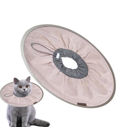 Rukjmqi Genesungshalsband für Katzen,Comfy Kitten Cone | Katzenhalsband zur Verhinderung des Leckens von Wunden - Schützender Halsfür Katzen, für Hunde, Katzen, Kätzchen und Welpen zur Wundversorgung von Rukjmqi