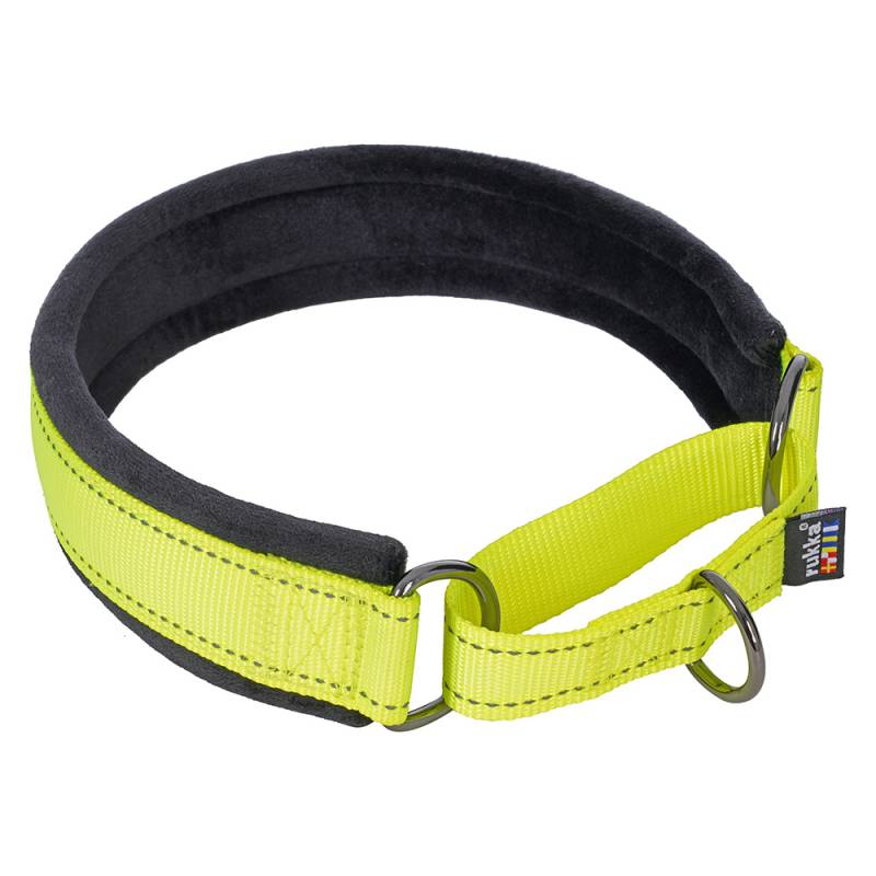 Rukka® Form Soft Zug-Stopp-Halsband, gelb - Größe M: 44 - 55 cm Halsumfang, 50 mm breit von Rukka Pets