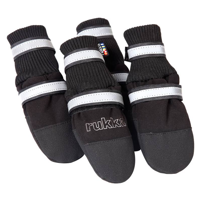 Rukka® Thermo Winterschuhe, schwarz - Größe 1: Pfotenlänge 55 mm von Rukka Pets