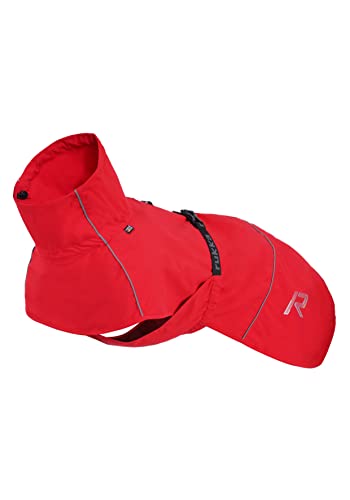 Rukka Pets HAYTON ECO Regenmantel für Hunde Klassisch Rot 40 von Rukka