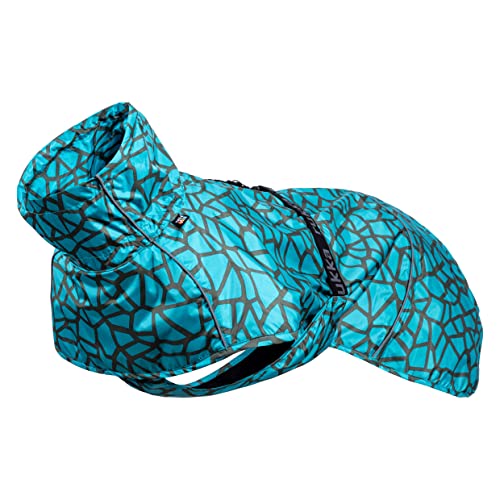 Rukka Pets HAYTON WARM Raincoat Regenmantel für Hunde Aqua 45 von Rukka