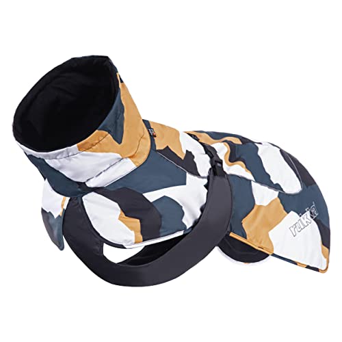 Rukka Pets Stormy Coat CAMO Wintermantel für Hunde Antikgrün 30 von Rukka