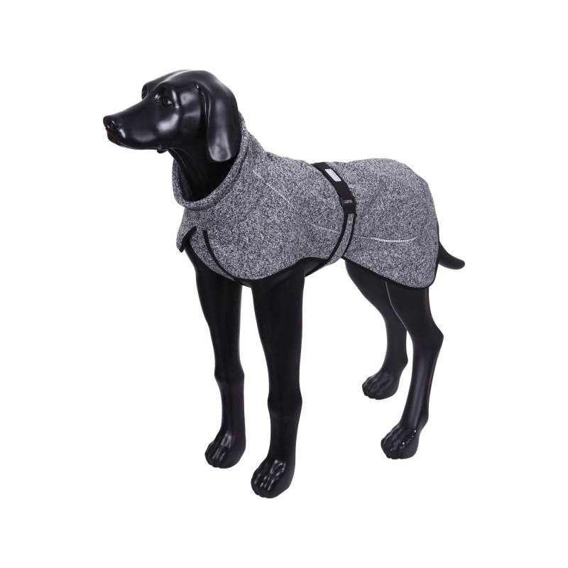 RukkaPets Comfy Knit Jacket - Grey - Size 55 von RukkaPets