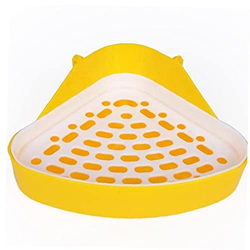 Beweglicher Haustier Toilette Trainer Corner Wurf Bedding Box Pet Pan Für Kleintiere/Baby-Kaninchen/Kleine Chinchillas/Ferret von Ruluti