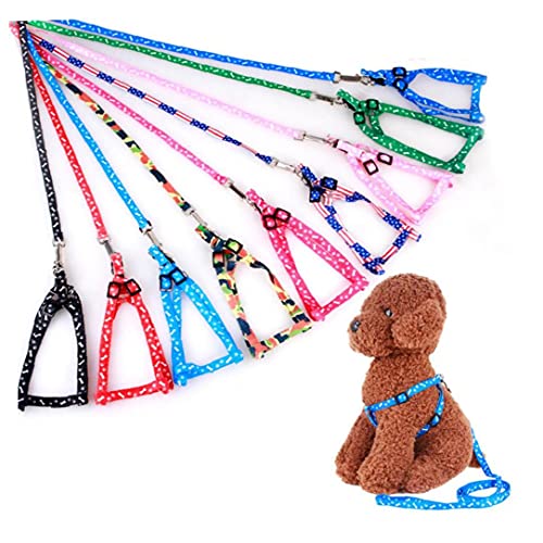 Neue einstellbare Trainingshund Hund Pet Puppy Cat Nylon-Kabelbaum Bleileine Traktionsseil 30 von Schwarz von Ruluti