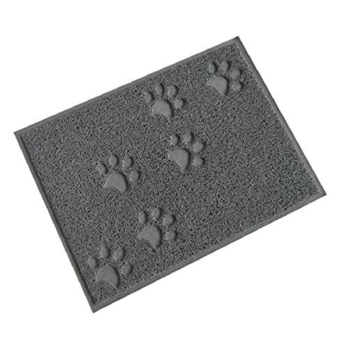 Ruluti 1 STÜCK Cat Wurf Tray Matte wasserdichte rutschfeste Katze Wurf Box Matte Scatter Control Pet Fütterungsfach Für Hunde von Ruluti