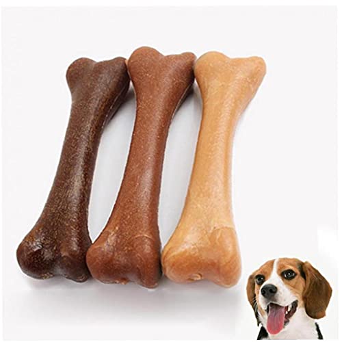 Ruluti 1 stück aromen Hund Molar zahnstock Bones Form Tier Snack Dog Spielzeug bissgummi oral Deodorant putzen pet zubehör von Ruluti