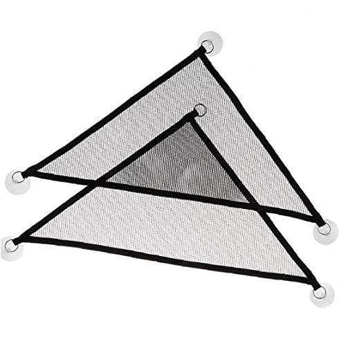 Ruluti 2 PC/Set Haustier-Spielzeug-Speicher-Hammock Mesh-Schlafenbett mit Saugnapf Plüsch Tieren Organizer für Schlafzimmer-Wand-Geschenk von Ruluti