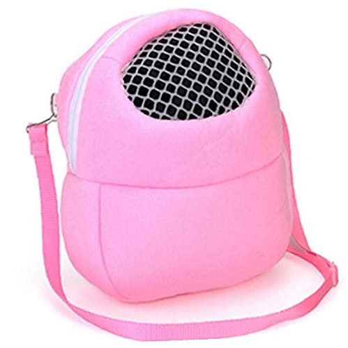 Ruluti Kleine Hundetragetasche Kaninchen Käfig Hamster Chinchilla Reise Warme Taschen Cages Meerschweinchen tragen Beutel Tasche Breath Schwein Tasche Tragen von Ruluti