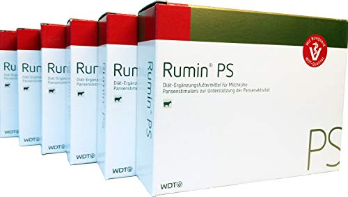 Rumin® PS 6 x 4 Boli á 100 Gramm - Diät-Ergänzungsfuttermittel für Milchkühe von Rumin