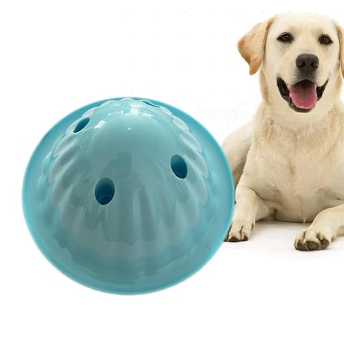 Rurunklee Spielzeug für Hunde, Futterspender, Spielzeug für Hunde, Ball zum Kauen und Spielen – interaktiver Leckerli-Ball, Kauspielzeug für Hunde von Rurunklee