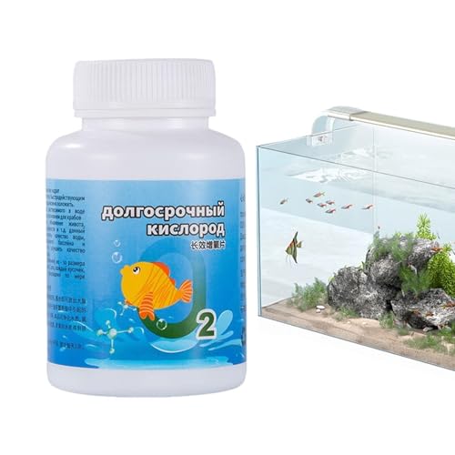 Sauerstofftabletten für Aquarien, langfristige Sauerstoffversorgung, Partikel für Aquarien, Mehrzweck-Sauerstoffversorgungswerkzeug für Aquarien, Teiche von Rurunklee