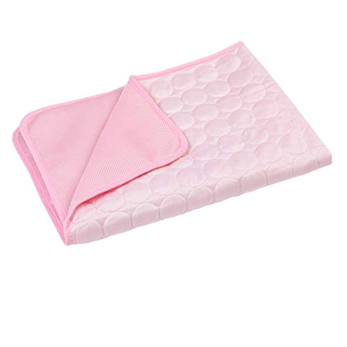 Ruthlessliu Summmer Dog Mat Cooling Ice Pad Für Cat Pet Schlafsofa Faltbare Decke Rosa 40X30cm von Ruthlessliu