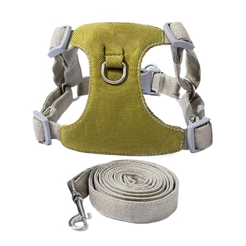Ruwshuuk Hundegeschirr, mittlere Größe, Haustierweste, Seil-Set, Oxford-Stoff, atmungsaktiv, verstellbares Welpenzubehör für kleine, mittelgroße und große Rassen, Spaziergänge im Freien Ruwshuuk Hundegeschirr, mittlere Größe, Haustierweste, Seil-Set, Oxford-Stoff, atmungsaktiv, verstellbares Welpenzubehör für kleine, mittelgroße und große Rassen, Spaziergänge im Freien von Ruwshuuk
