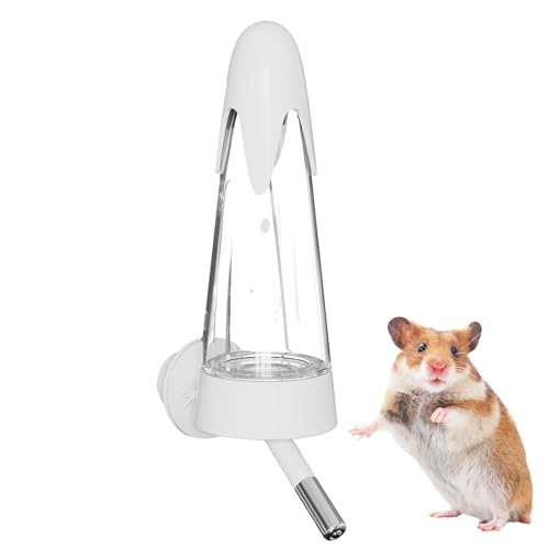 Ruwshuuk Kleintier Trinkflasche - Wasserflasche Für Hamsterkäfig Mit Auslaufsicherer Trinkflasche | Tropffrei 125ml Nager Tränke Für Draußen Unterwegs Zuhause Igel Gleithörnchen Kleintiere Ruwshuuk Kleintier Trinkflasche - Wasserflasche Für Hamsterkäfig Mit Auslaufsicherer Trinkflasche | Tropffrei 125ml Nager Tränke Für Draußen Unterwegs Zuhause Igel Gleithörnchen Kleintiere von Ruwshuuk