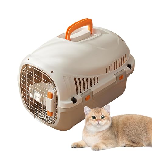 Ruwshuuk Pet Travel Carrier Box | Pet Travel Washable Carrier - Pet Travel Washable Carrier, Cats Portable Stress-Free Carrier, Sturdy Detachable Cat Bag for Outdoor, Easy Transport von Ruwshuuk