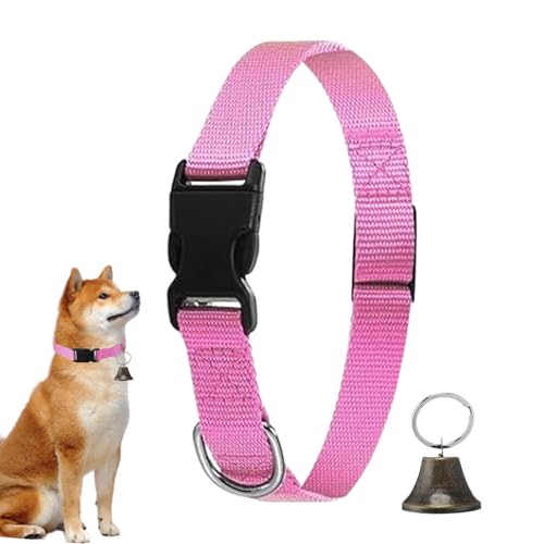Ruwshuuk Ziegenhalsband,Rutschfestes Verstellbares Ziegenhalsband | Schnellverschluss Verlustschutz Mit Klingel Für Kleine Nutztiere Ruwshuuk Ziegenhalsband,Rutschfestes Verstellbares Ziegenhalsband | Schnellverschluss Verlustschutz Mit Klingel Für Kleine Nutztiere von Ruwshuuk