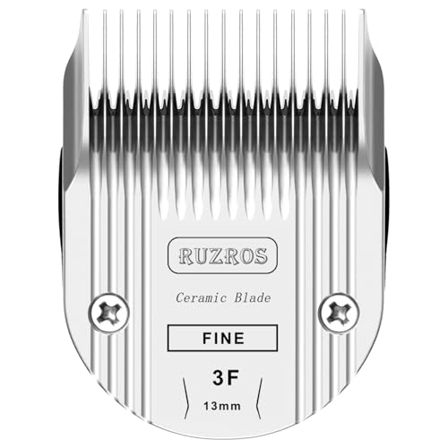 Ruzros Verstellbare Standard-Pflegeklinge für Haustiere, kompatibel mit Wahl Arco, Bravura, Chromado, Creativa, Figura, Motion, Bellissima und Li+ Pro Haarschneidemaschinen (3F) von Ruzros