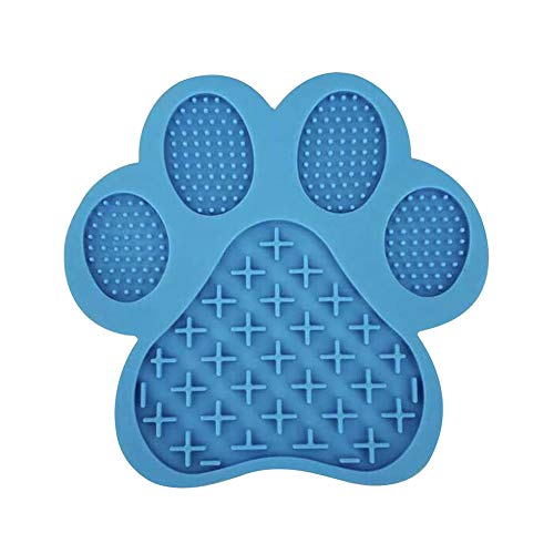 Futternapf Katze Futternapf Hund Katzen Puzzle Feeder Katzenfutterschale Interaktive Hundefutterautomaten Große Hundenapf Dog Treat Puzzle Spielzeug Blue von Rysmliuhan Shop