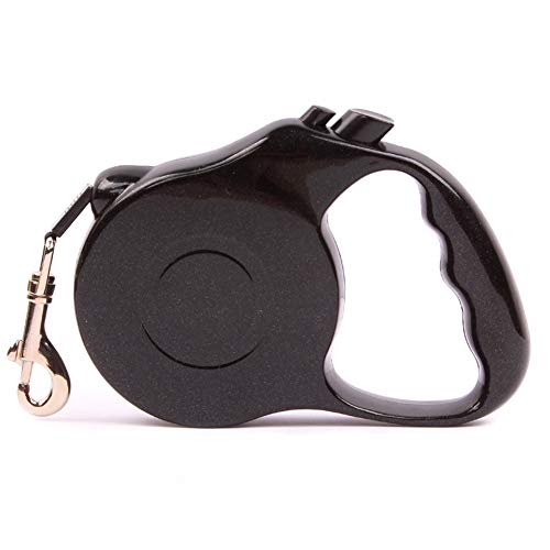 Hunde Leine Katzenleine Hundetraining Lead Ausbau der Hundeführung Ausziehbare Hundeleine Slip Lead für Hunde Leine für große Hunde Black,5m von Rysmliuhan Shop